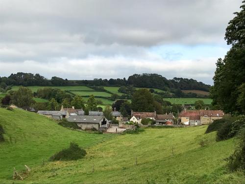 Looking towards the village