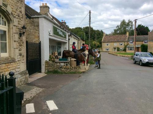 Horse & riders shopping! 