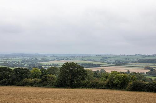 View towards Waterloo Farm and beyond.