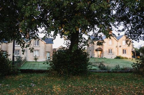 Houses opposite the church